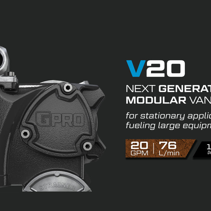 Introducing the NEW GPRO V20 Fuel Transfer Pump