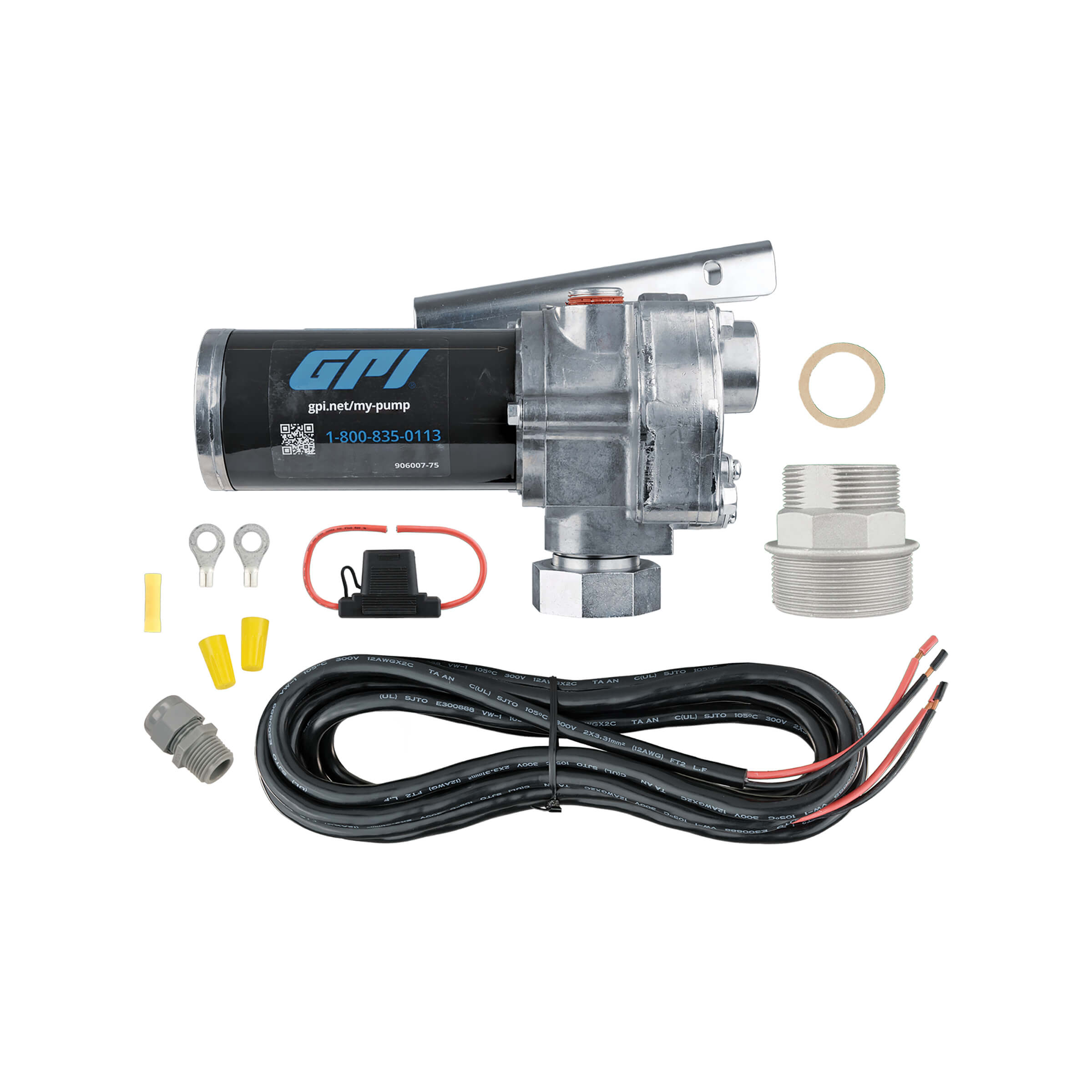 GPI 15 GPM 12V Fuel Transfer Pump