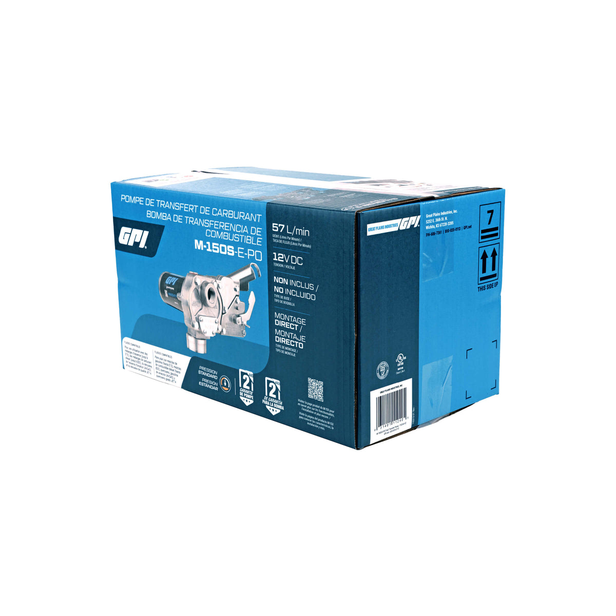GPI 15 GPM 12V Fuel Transfer Pump