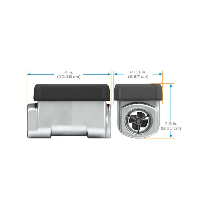Turbine Flow Meter, Battery Powered Display, Aluminum Body for Fuels