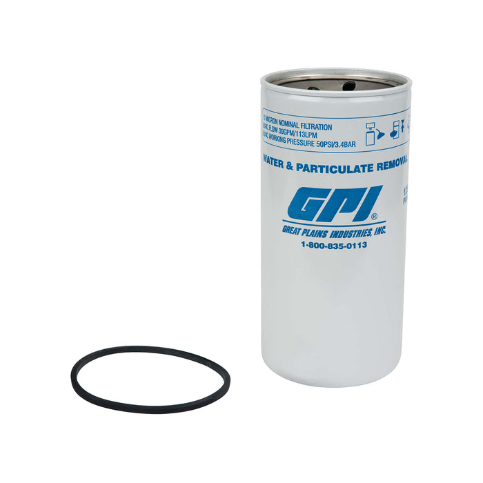 Fuel Transfer Pumps 30 GPM 10 Micron Water and Particulate Filter