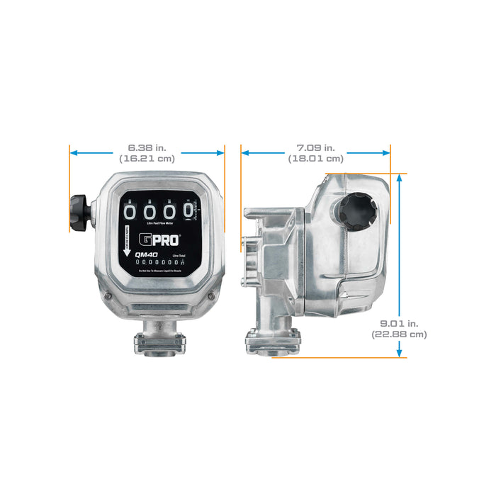 2-40 GPM Modular Mechanical Fuel Meter
