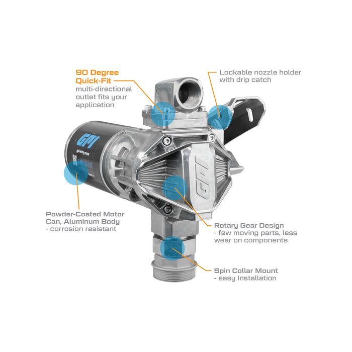 GPI 20 GPM 12V Fuel Transfer Pump