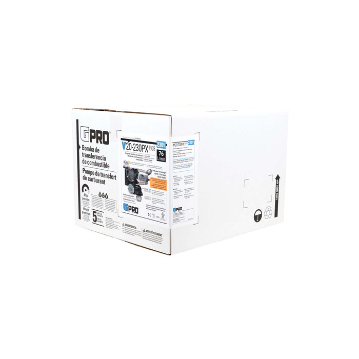 GPRO IECEx-ATEX-CE APPROVED 76 L/min 230V FUEL TRANSFER PUMP, BSPP Thread Type