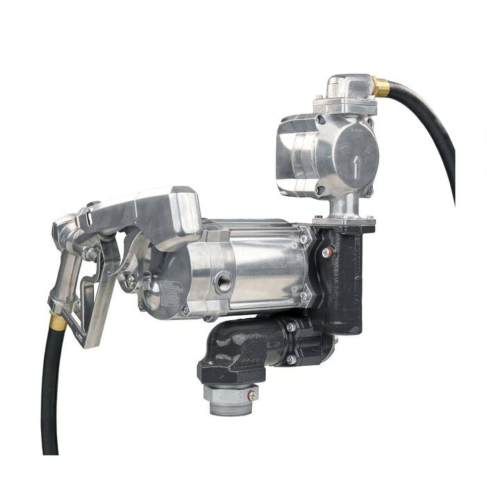 GPRO 20 GPM 115V FUEL TRANSFER PUMP WITH 5-30 GPM FUEL METER - 3/4-INCH OUTLET