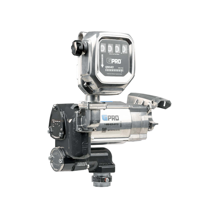 GPRO 35 GPM 120V Fuel Transfer Pump with 2-40 GPM Fuel Meter