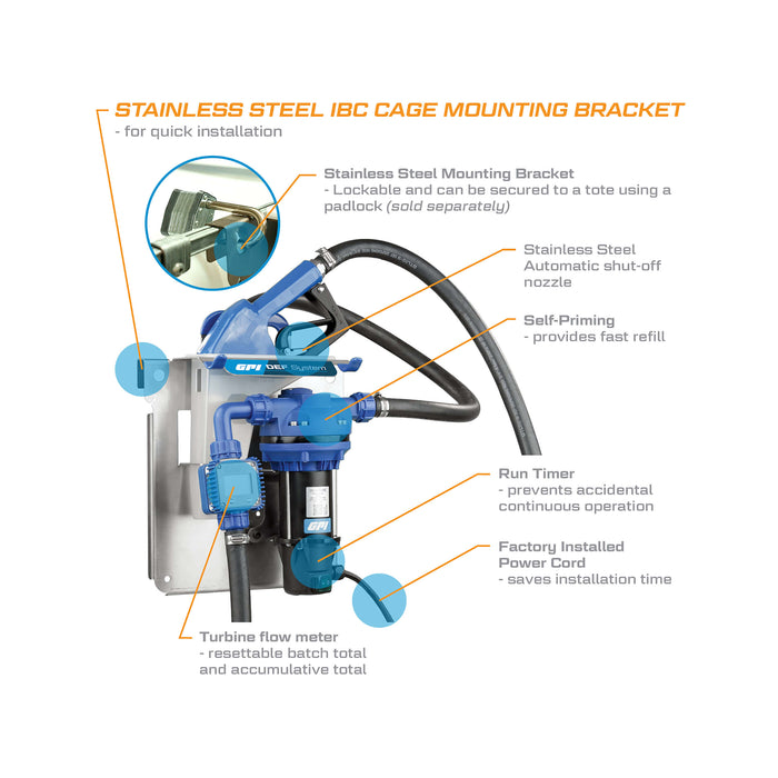 DEF Transfer Pump System