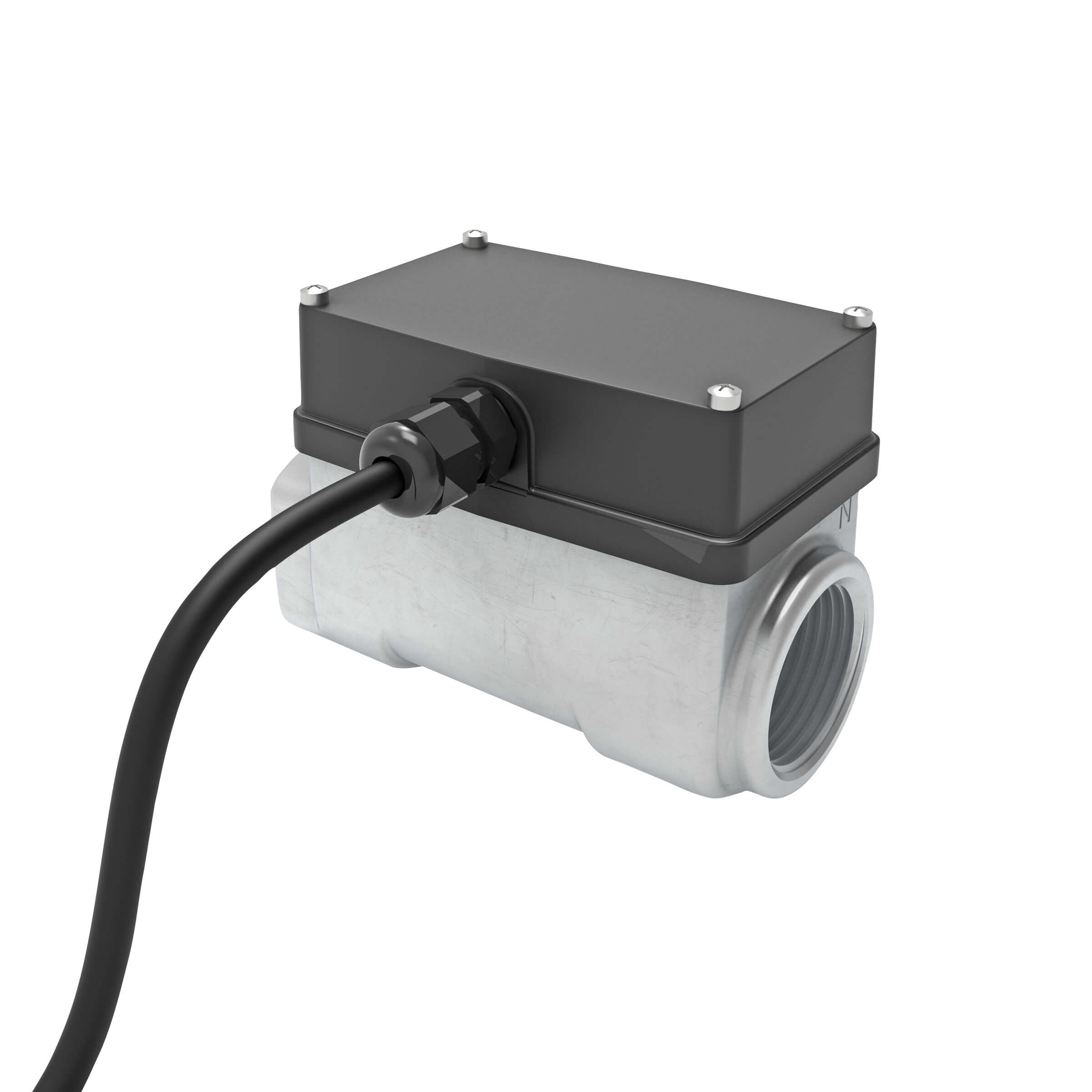 Paddlewheel Flow Meter, Low Flow, Aluminum Body for Thin Petroleum-based Fluids