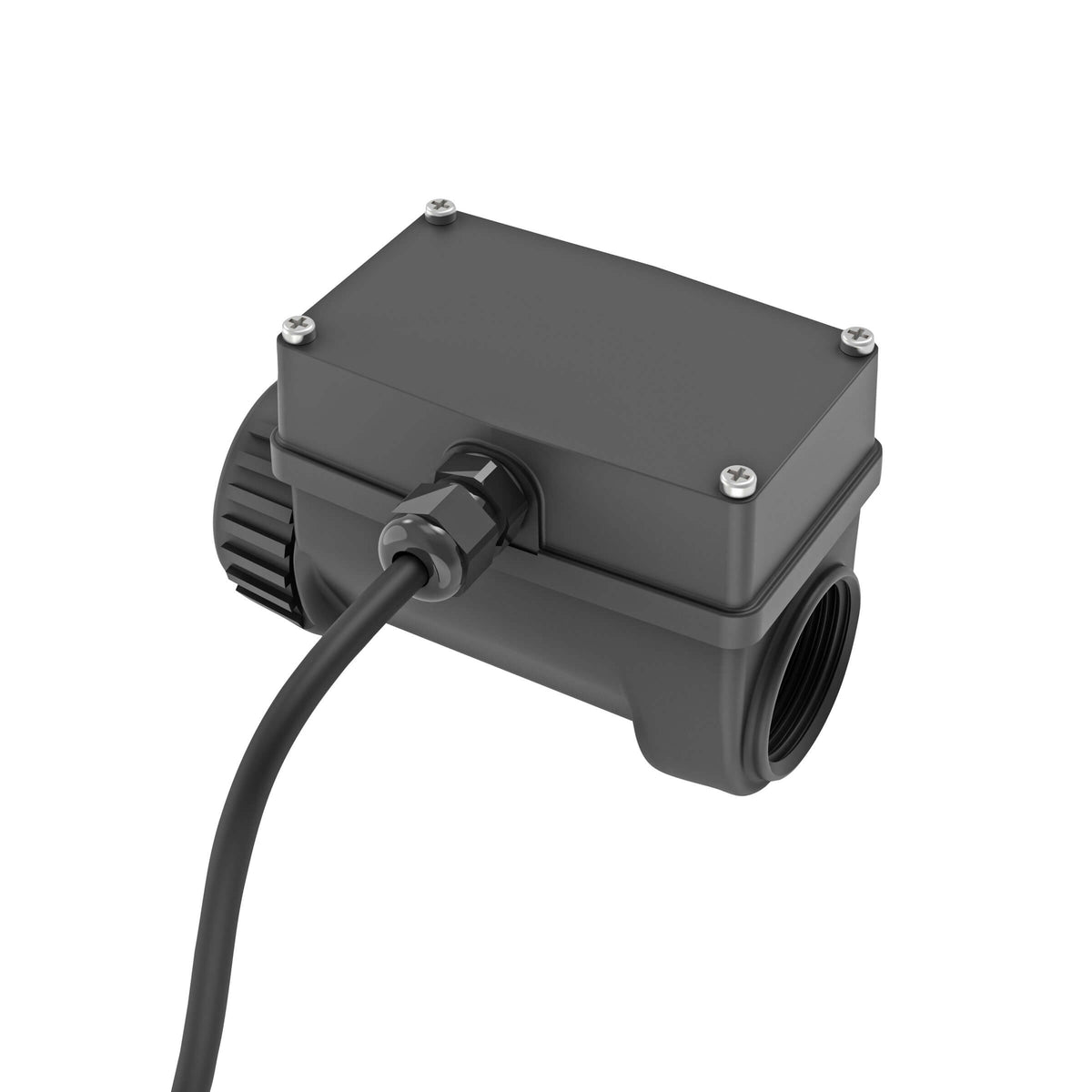 Paddlewheel Flow Meter, Low Flow, Nylon Body for Water and Non-Aggressive Chemicals