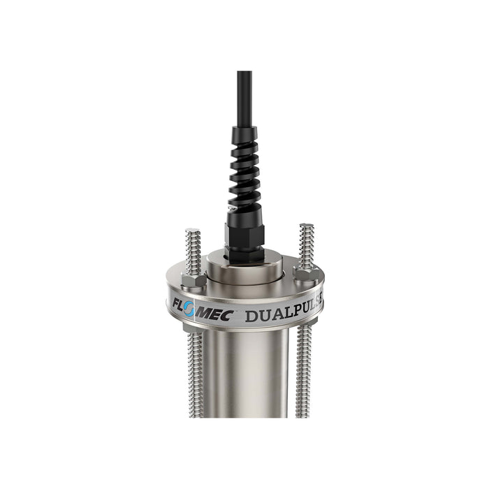 Paddlewheel Insertion Meter, Hall Effect, Stainless Steel Body for Water and Solvents
