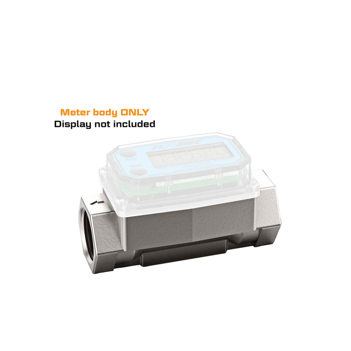 Replacement Body for 1-Inch NPT Aluminum G2 Flow Meter