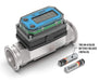 FLOMEC G2 High-Temp Brew Meter with Sanitary Fittings and Local Digital Display with 2 AAA Batteries