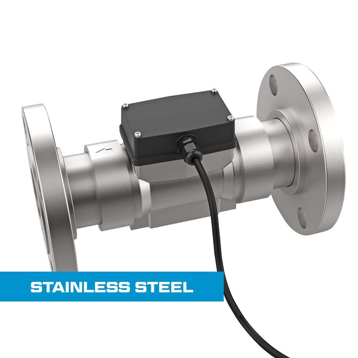 Turbine Flow Meter, Stainless Steel Body for Petro Chem, Water, and Solvents