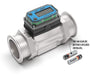 FLOMEC G2 High-Temp Brew Meter with 2 1/2-inch tri-clamp and local digital display and 2 AAA Batteries