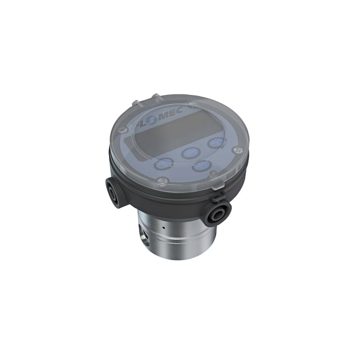 Oval Gear Flow Meter, Local Display, Pulse Out, 4-20mA, Aluminum Body For Clean Solvents and Fuel Additives