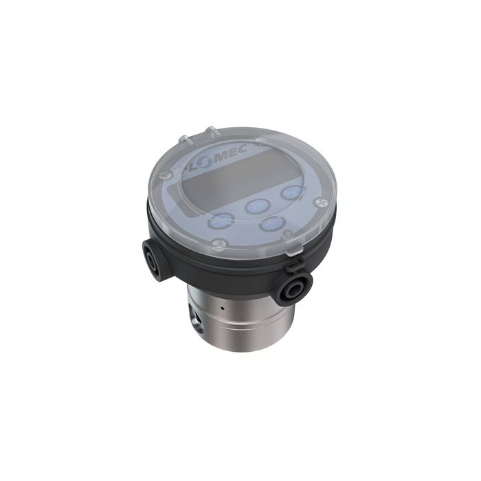 Oval Gear Flow Meter, Local Display, Pulse Out, 4-20mA, Stainless Steel Body For Clean Light Acids and Lubricants