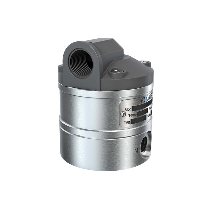 Oval Gear Flow Meter, Aluminum Body For Clean Solvents and Fuel Additives