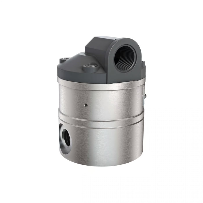 Oval Gear Flow Meter, Stainless Steel Body For Clean Light Acids and Lubricants