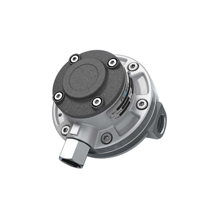 Oval Gear Flow Meter, Aluminum Body For Clean Solvents and Fuel Additives