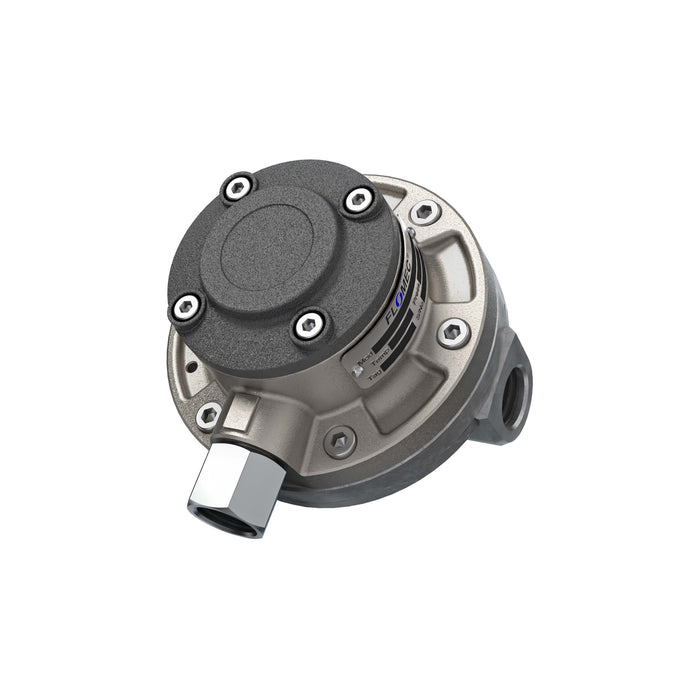 Oval Gear Flow Meter, Stainless Steel Body For Clean Light Acids and Lubricants