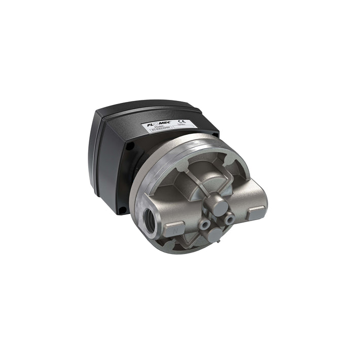 Oval Gear Flow Meter, Local Display, Pulse Out, Stainless Steel Body For Clean Light Acids and Lubricants