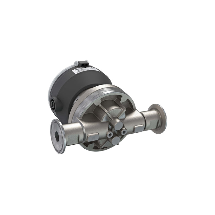 Oval Gear Flow Meter, Local Display, Pulse Out, 4-20mA, Stainless Steel Body For Clean Light Acids and Lubricants