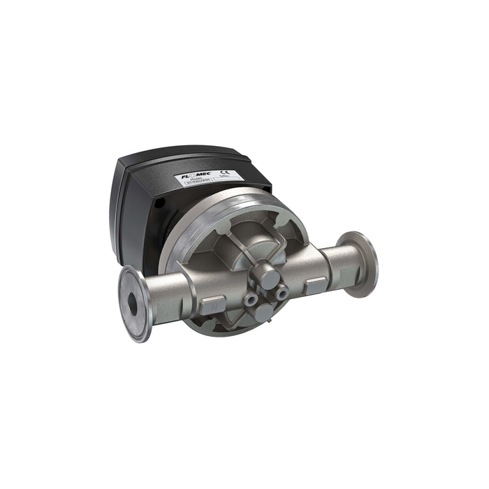 Oval Gear Flow Meter, Local Display, Pulse Out, Stainless Steel Body For Clean Light Acids and Lubricants