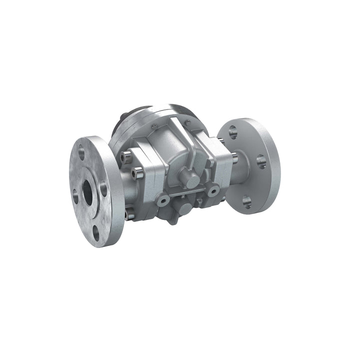 Oval Gear Flow Meter, Aluminum Body For Clean Solvents and Fuel Additives
