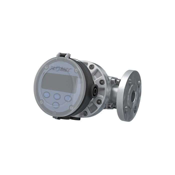 Oval Gear Flow Meter, Local Display, Pulse Out, 4-20mA, Aluminum Body For Clean Solvents and Fuel Additives