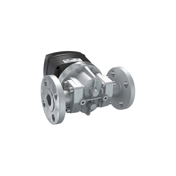 Oval Gear Flow Meter, Local Display, Pulse Out, Aluminum Body For Clean Solvents and Fuel Additives