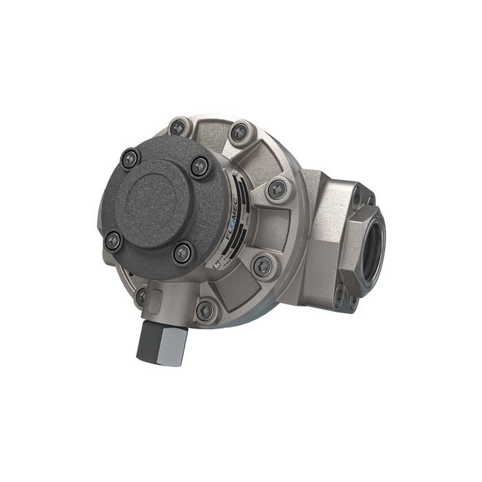 Oval Gear Flow Meter, Stainless Steel Body For Clean Light Acids and Lubricants