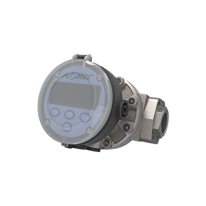 Oval Gear Flow Meter, Local Display, Pulse Out, 4-20mA, Stainless Steel Body For Clean Light Acids and Lubricants