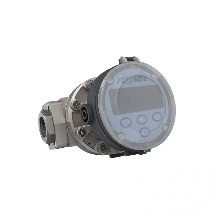 Oval Gear Flow Meter, Local Display, Pulse Out, 4-20mA, Stainless Steel Body For Clean Light Acids and Lubricants