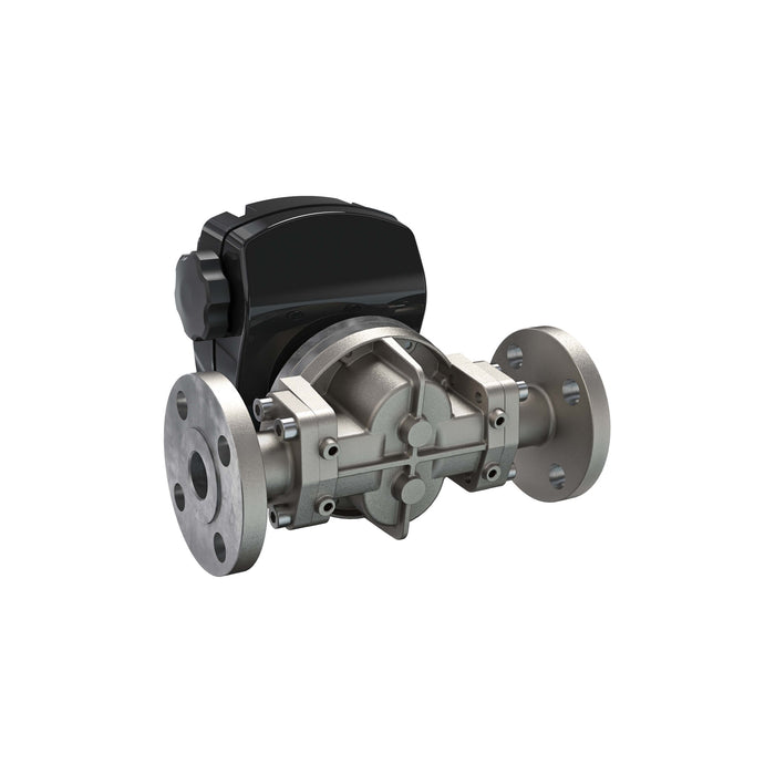 Oval Gear Flow Meter, Mechanical Display, Stainless Steel Body For Clean Light Acids and Lubricants