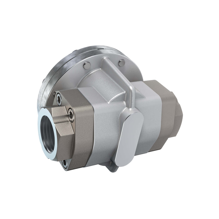 Oval Gear Flow Meter, Aluminum Body For Clean Solvents and Fuel Additives