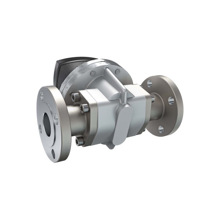 Oval Gear Flow Meter, Local Display, Pulse Out, Aluminum Body For Clean Solvents and Fuel Additives