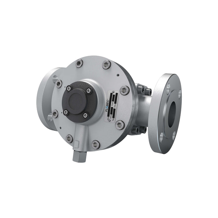 Oval Gear Flow Meter, Aluminum Body For Clean Solvents and Fuel Additives