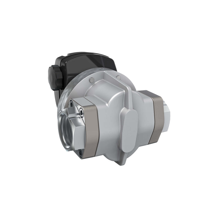 Oval Gear Flow Meter, Mechanical Display, Aluminum Body For Clean Solvents and Fuel Additives