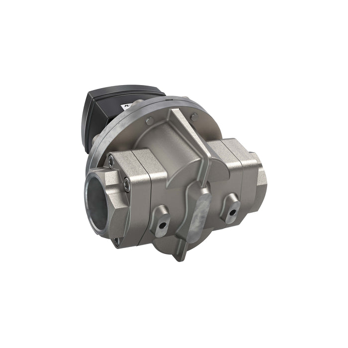 Oval Gear Flow Meter, Local Display, Pulse Out, Stainless Steel Body For Clean Light Acids and Lubricants