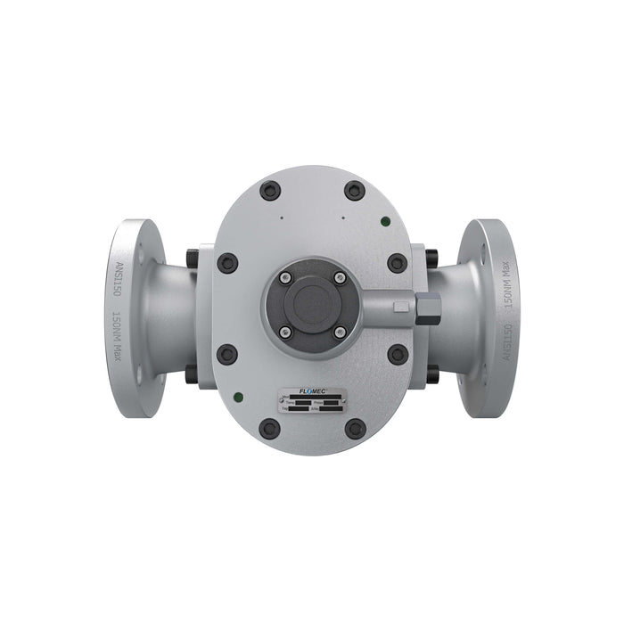 Oval Gear Flow Meter, Aluminum Body For Clean Solvents and Fuel Additives