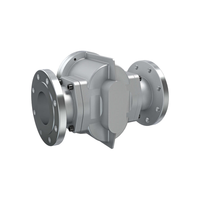 Oval Gear Flow Meter, Local Display, Pulse Out, Aluminum Body For Clean Solvents and Fuel Additives