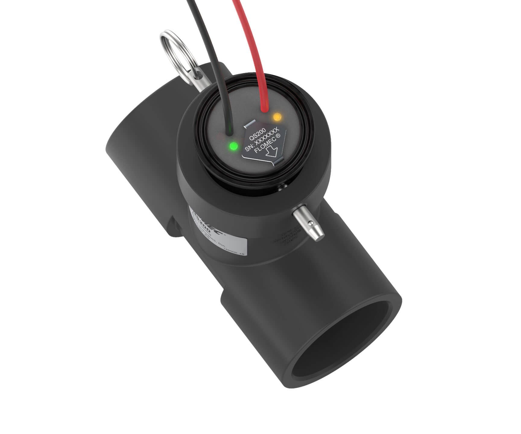 Top view of a FLOMEC QS200