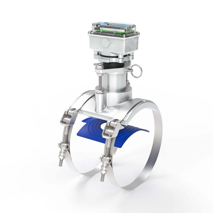 Ultrasonic Flow Meter, Battery Powered Display, PIP Pipe for Water
