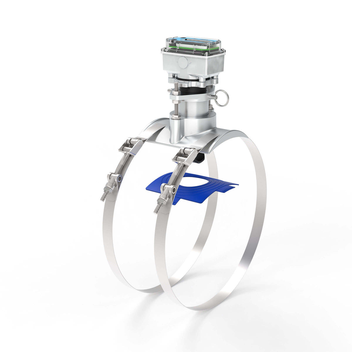 Ultrasonic Flow Meter, Battery Powered Display, NPS IPS Pipe for Water
