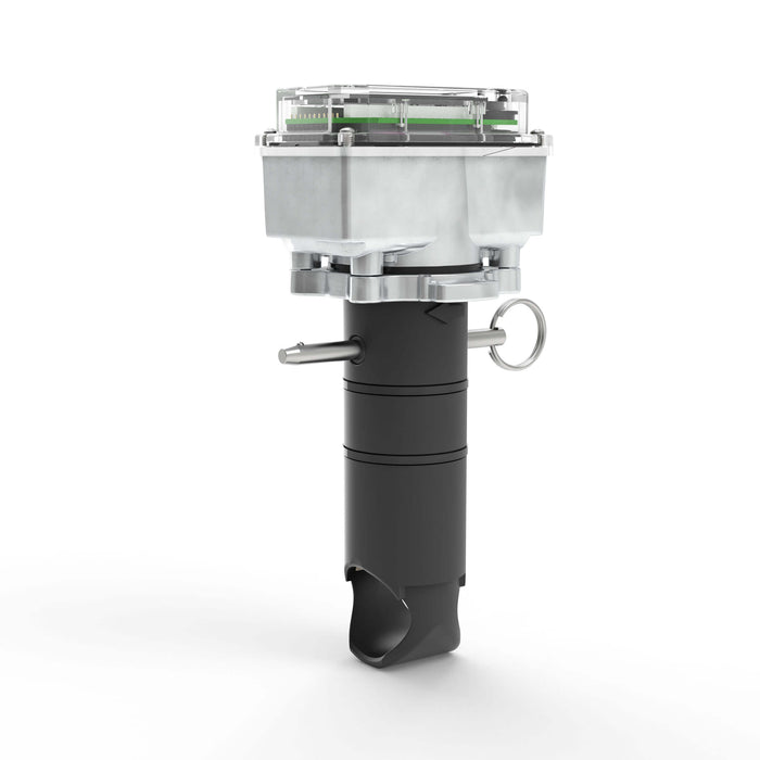 Ultrasonic Flow Meter Electronics Insert, Battery Powered Display, for Schedule 80 PVC Tee for Water