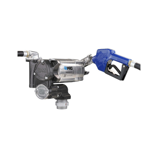 GPRO V20 3/4-inch outlet assembled showing the automatic shut-off unleaded nozzle